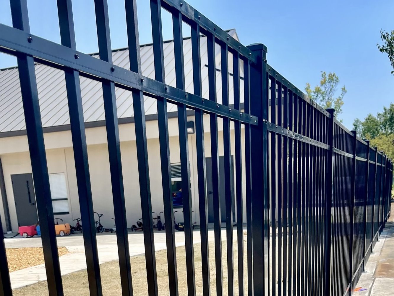 Athens style Aluminum Fence in Panama City, FL