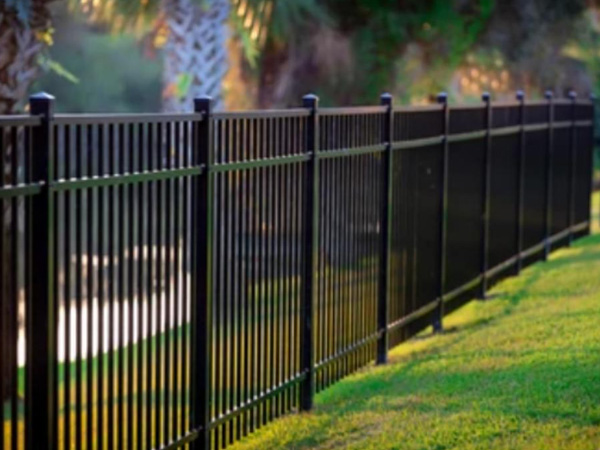 Commercial Aluminum Fence - Panama City, Florida