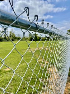 Photo of a chain link fence