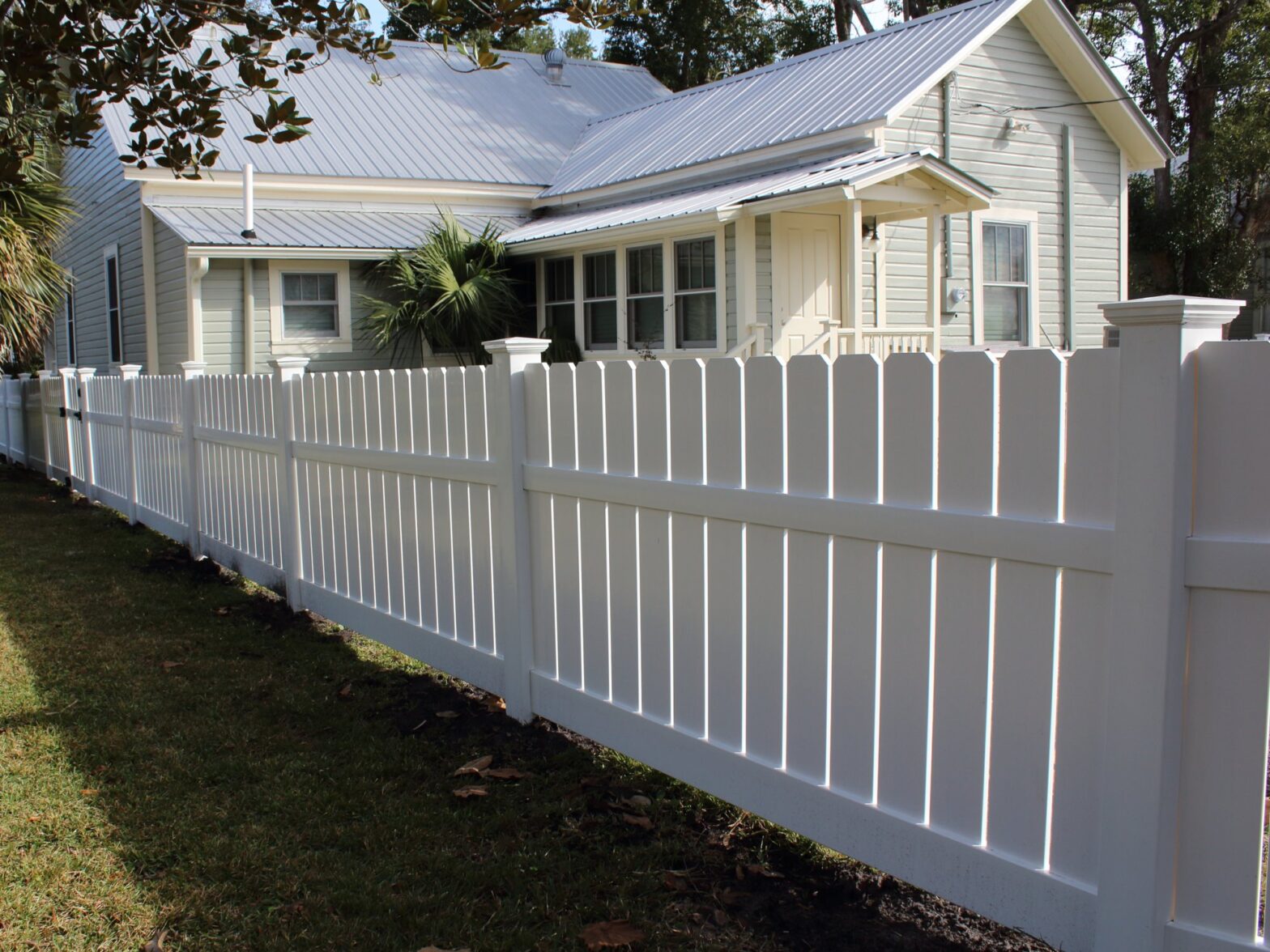 Photo of a residential fencing Panama City FL