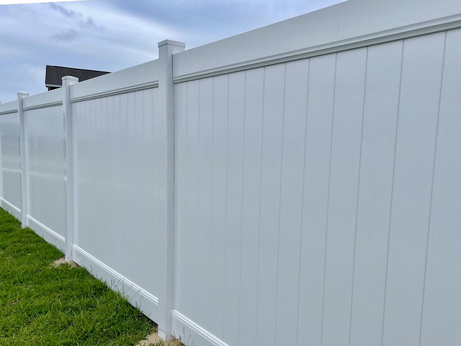 Florida Panhandle vinyl fence