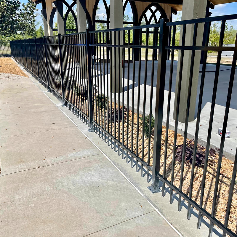 Popular styles of Commercial fencing in the Panama City, FL area