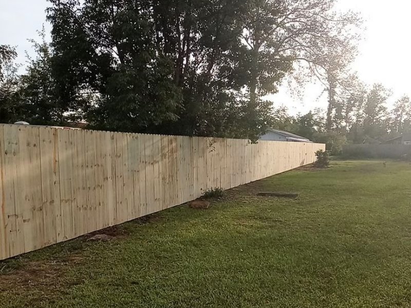 Blountstown Florida Fence Project Photo