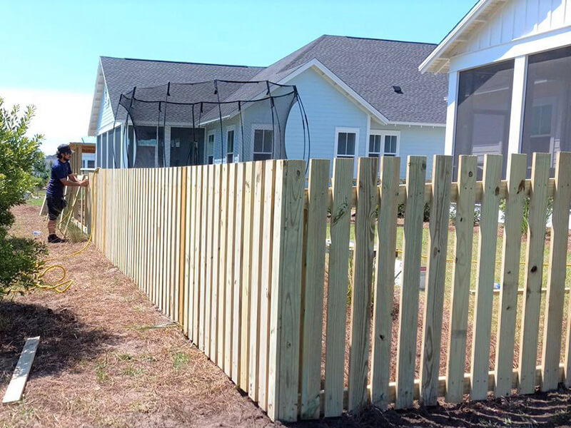 Freeport Florida DIY Fence Installation