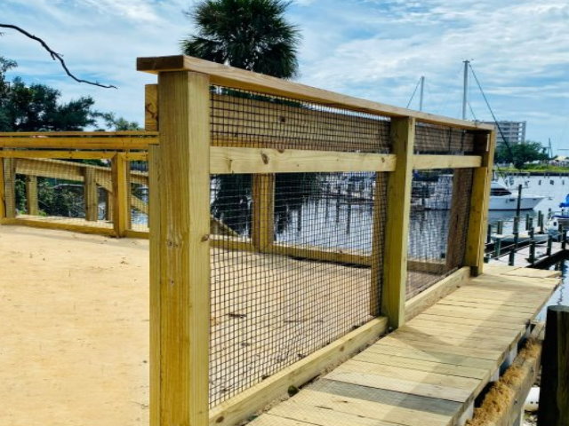 Milton Florida Fence Project Photo