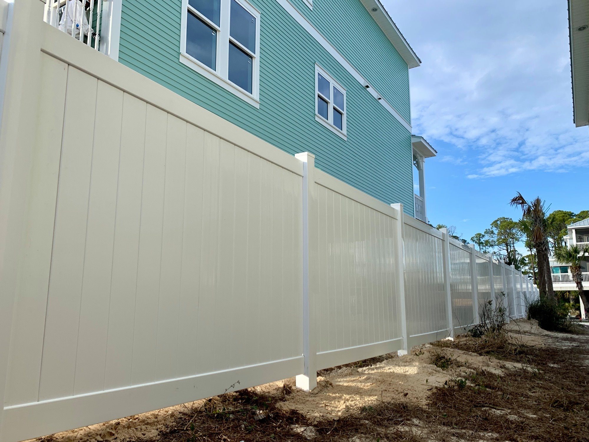 Panama City Beach Florida Fence Project Photo