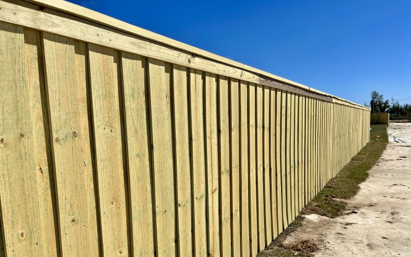 Panama City Florida Fence Project Photo
