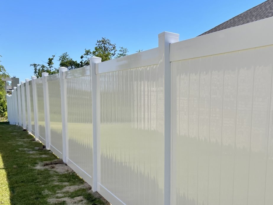 Rosemary Beach Florida vinyl privacy fencing