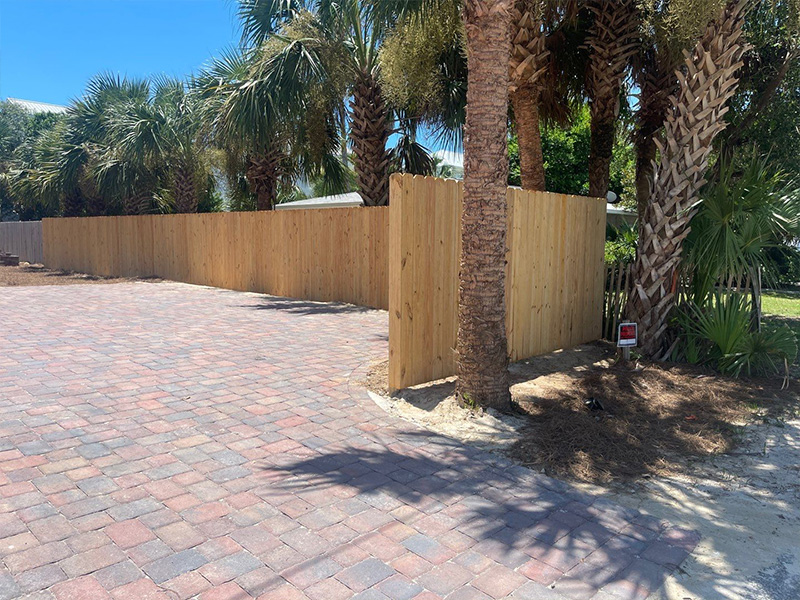 Southport Florida Fence Project Photo