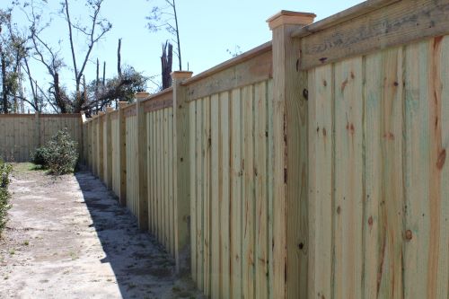 Wood Fences in Panama City FL