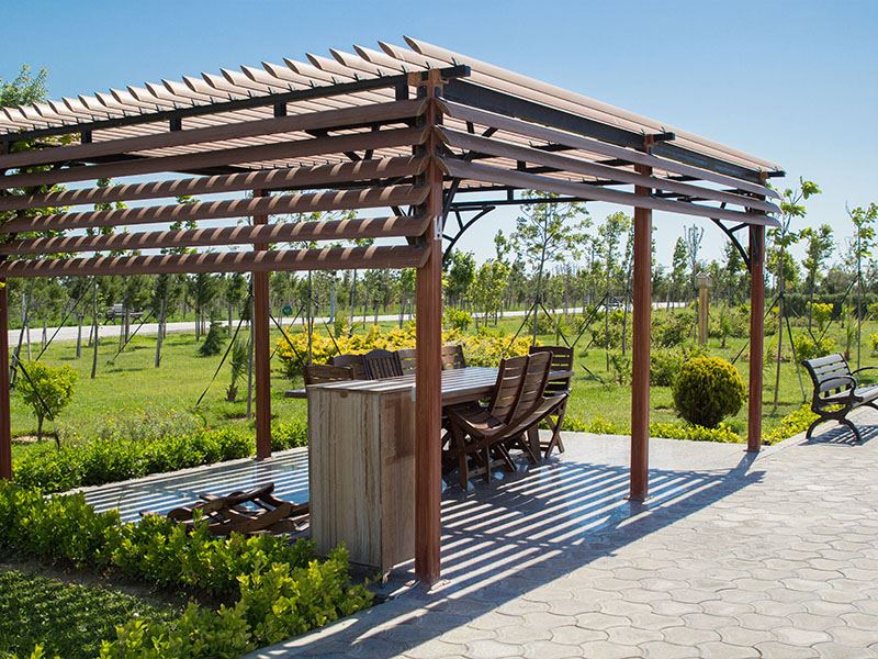 Pergolas installed in Panama City, Florida