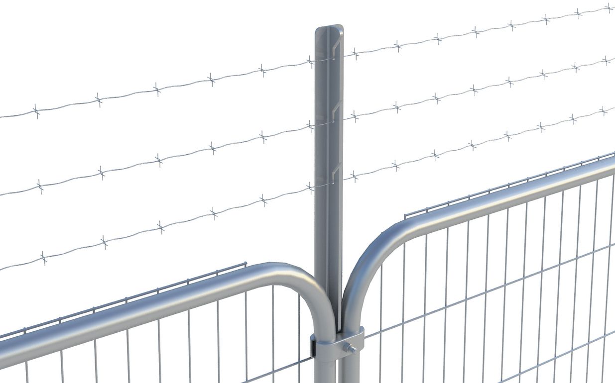 Barbed Wire Extension Bracket